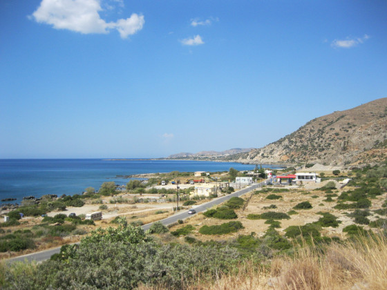 Paleochora view from panorama area